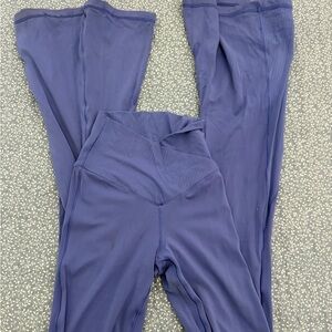 Aerie Women's Deep Blue Flare Pants